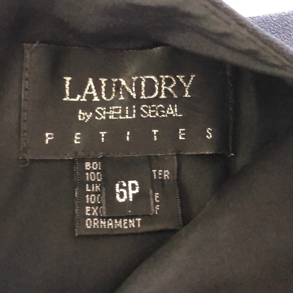 Laundry by Shelli Segal black jumpsuit - Picture 6 of 8